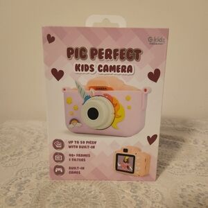 Pic Perfect Kids Camera - Pink Unicorn Kids Camera by